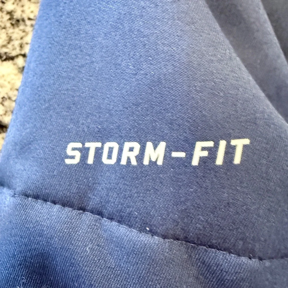 Nike Storm-FIT Hooded Parka Navy Blue Insulated Jacket Youth Large L 11-13